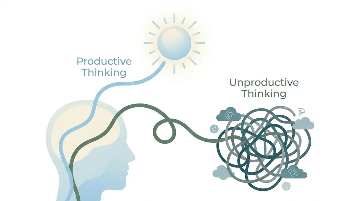Productive vs Unproductive Thinking: The Key To Breaking Anxiety